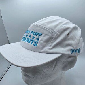 Gopuff Every Puff Counts Adults White Adjustable Hat Cap Casual Athletic